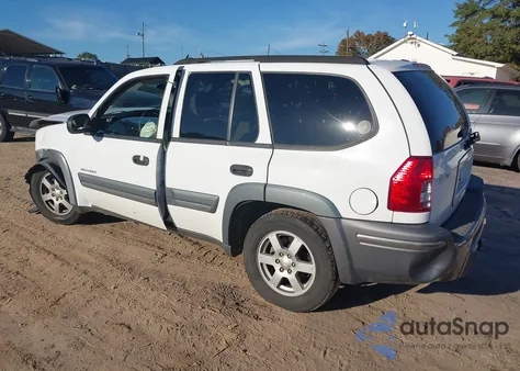 2004 Isuzu Ascender S z USA, uszkodzony, nr VIN 4NUDS13S842102837